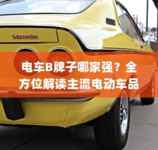 二十万左右最佳纯电车推荐榜单揭晓！