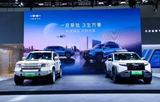 豹5维鲸城市矩阵套件亮相西安车展，展现万象生机与反常钛科技魅力