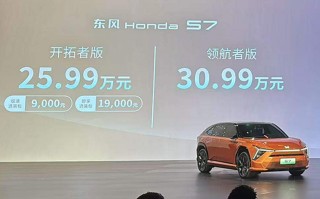 东风本田S7上市首月官降6万，销量逆袭之路如何？仅售373辆如何破局？