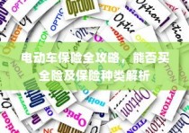 电动车保险全攻略，解析保险种类与全险购买可行性