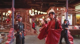 山东淄博五一齐国主题街区穿越之旅，与古代名人齐桓公、管仲的沉浸式互动体验