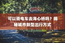 骑电车前往海心桥，揭秘城市新型出行途径