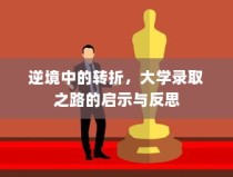逆境中的转折，大学录取之路的启示与反思之路
