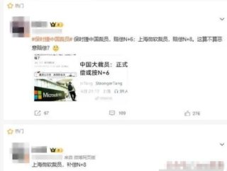 揭秘上海微软裁员补偿方案，N+8福利引发网友热议，失业背后隐藏的幸福感？