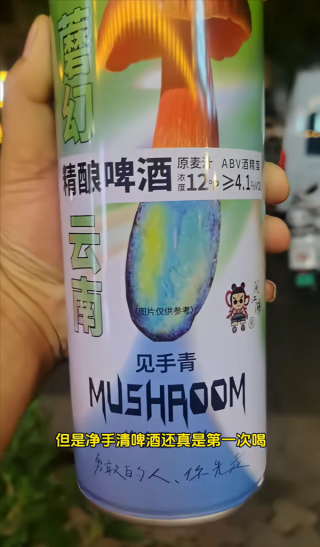 云南见手青啤酒，独特酿造，安全美味，无忧畅饮