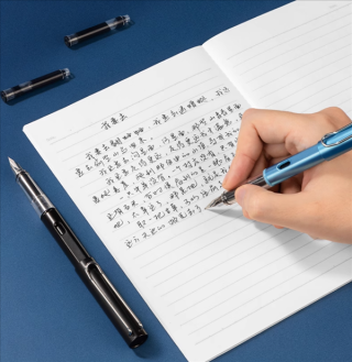 得力可视墨量钢笔大促7.9元，赠送墨囊活动火热开启！