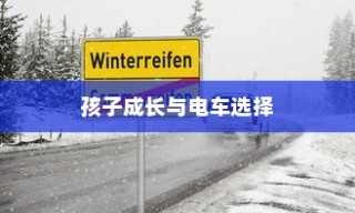 孩子成长与电车选择，平衡适合与理想的艺术
