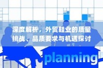 外贸鞋业质量挑战、品质要求与机遇深度探讨