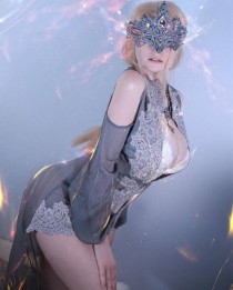 美国小姐姐Cosplay黑暗之魂3防火女，火辣形象惊艳全场