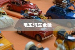 电车汽车全险深度探讨与解析