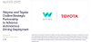 Waymo与丰田联手开发自动驾驶汽车平台，Robotaxi东京测试行驶亮相