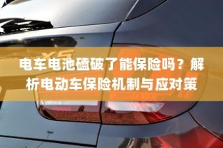 电动车电池破损保险解析，保险机制及应对策略探讨