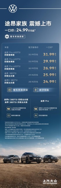 途昂 Pro全新EA888发动机启动，全境旅程新篇章开启