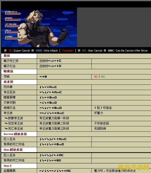 拳皇2002 出招表 拳皇2002 出招表深度解析
