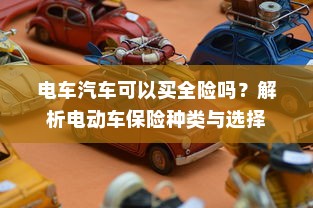 电车汽车可以买全险吗？解析电动车保险种类与选择