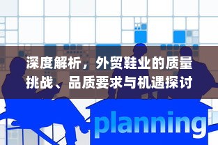 深度解析，外贸鞋业的质量挑战、品质要求与机遇探讨
