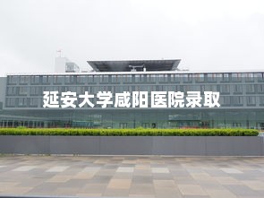 延安大学咸阳医院录取，医学梦想启航之旅